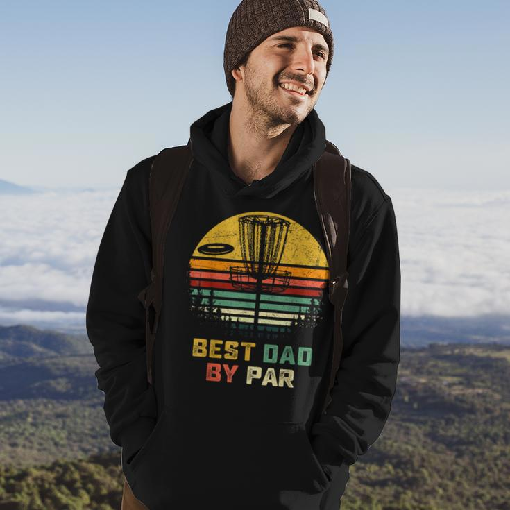 Best Dad By Par Vintage Disc Golf Dad Fathers Day Hoodie Lifestyle