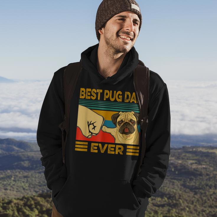 Best Pug Dad Ever Gift For Mens Hoodie Lifestyle