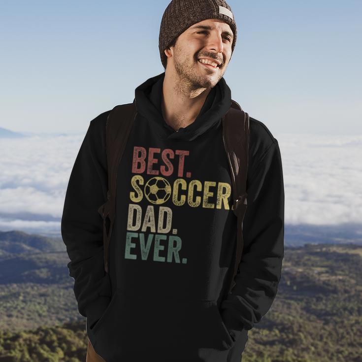 Best Soccer Dad Ever Daddy Fathers Day Vintage Womens Gift Hoodie Lifestyle