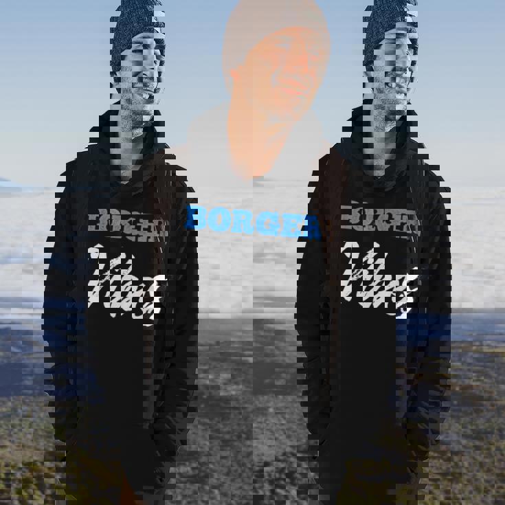 Borger Vibes Simple City Borger Hoodie Lifestyle