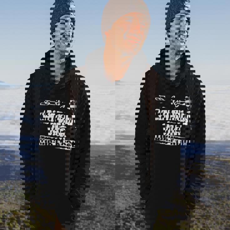 Cantabrian Water Owners Hoodie Lifestyle