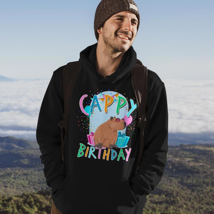 Capybara Birthday Party Capybaras For Girls And Boys Gifts For Capybara Lovers Funny Gifts Hoodie Lifestyle