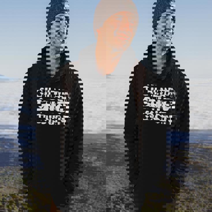 Children Cannot Consent Hoodie Lifestyle