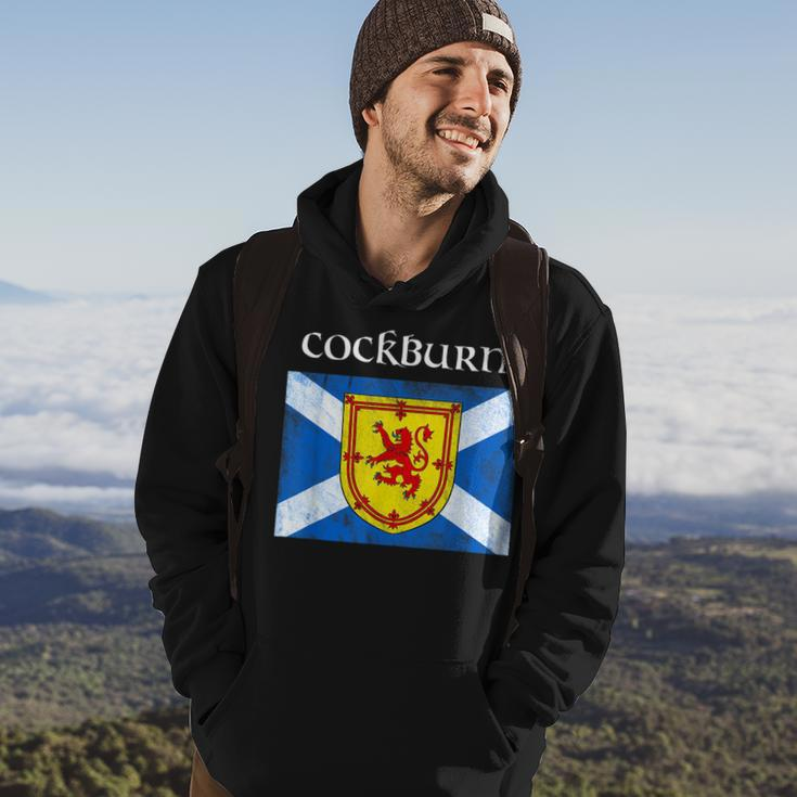 Cockburn Scottish Clan Name Gift Scotland Flag Festival Hoodie Lifestyle