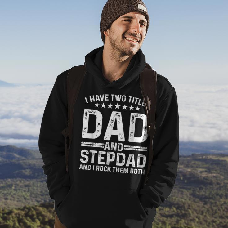 Cool Stepdad For Dad Father Stepfather Step Dad Bonus Family Hoodie Lifestyle