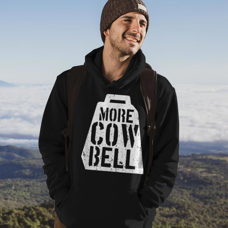 Cow Bell More Cowbell Vintage Funny Drummer Cowbell Funny Hoodie Lifestyle