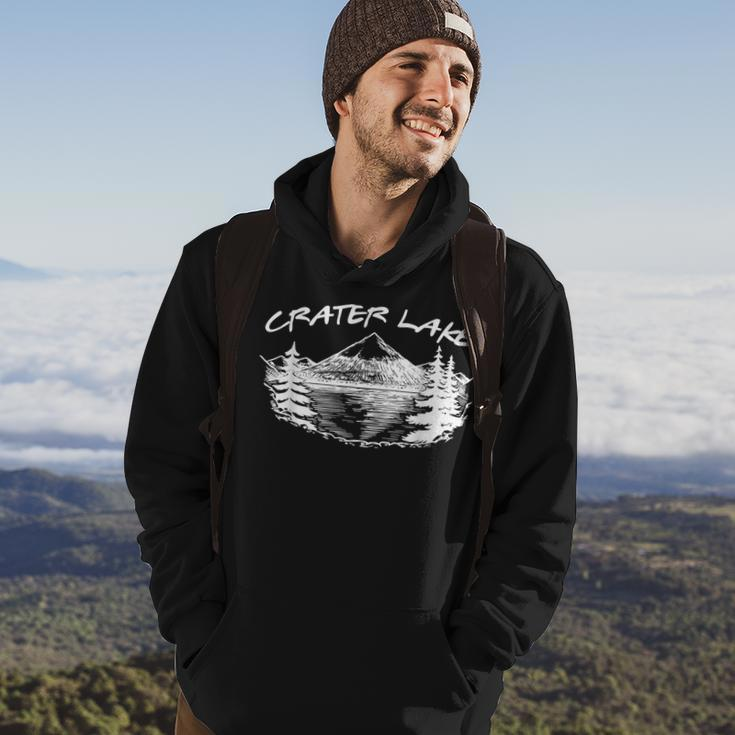 Crater Lake National Park Oregon Hike Outdoors Vintage Hoodie Lifestyle