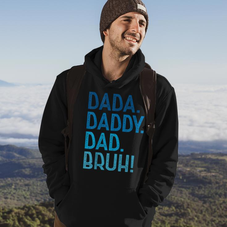 Dada Daddy Dad Bruh For Dad Men Funny Fathers Day Hoodie Lifestyle