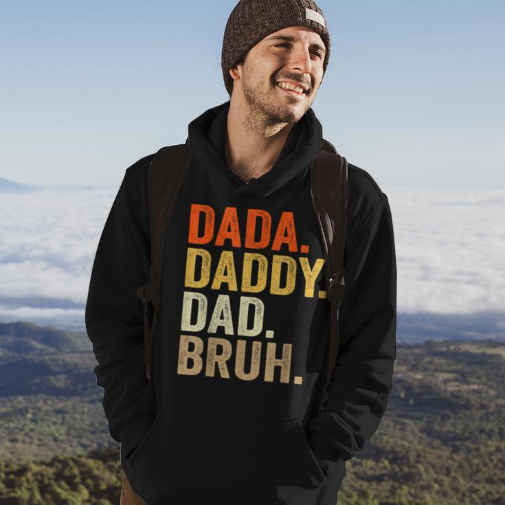 Dada Daddy Dad Bruh Humor Adult Fathers Day Vintage Father Hoodie Lifestyle