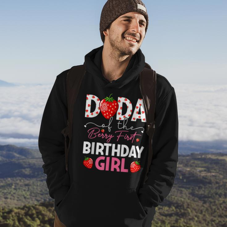 Dada Of The Berry First Birthday Gifts Girl Sweet Strawberry Hoodie Lifestyle
