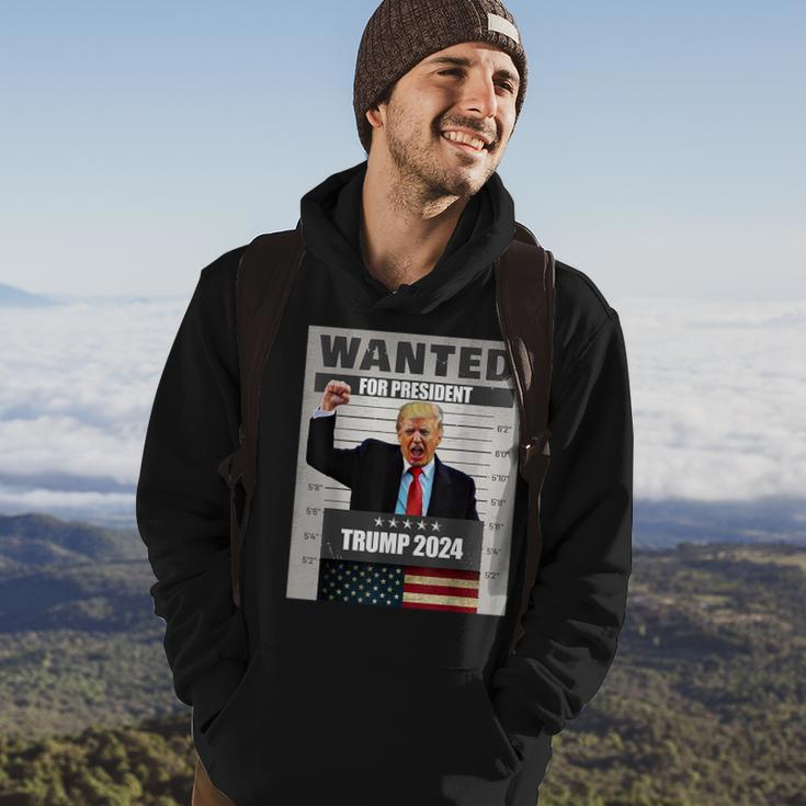 Donald Trump 2024 Wanted For President -The Return Hoodie Lifestyle