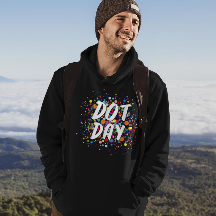 Dot Day 2023 September 15Th Polka Dot Colorful Celebrate Hoodie Lifestyle