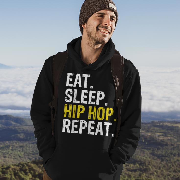 Eat Sleep Hip Hop Repeat Rap Music Dance Hoodie Lifestyle