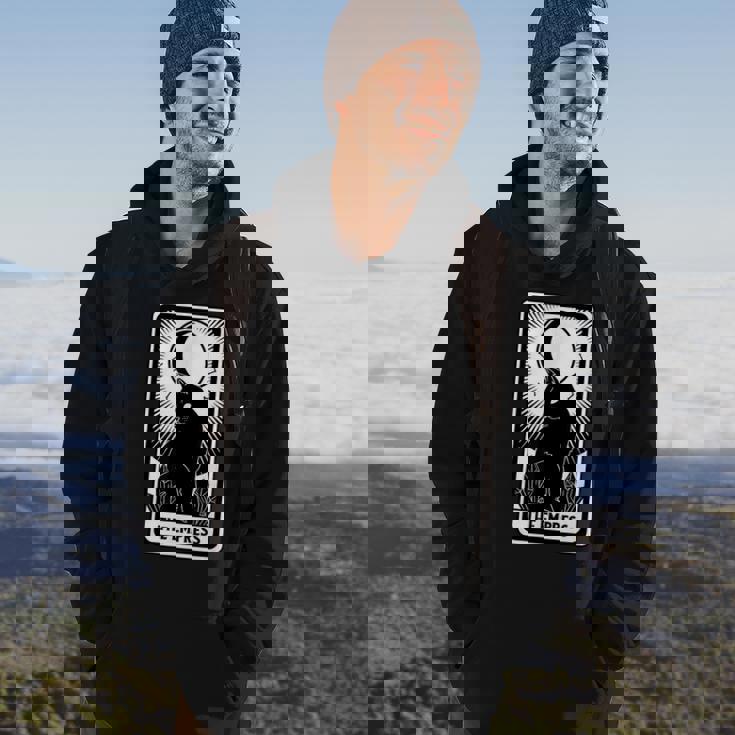 The Empress Black Cat Card Halloween Costume Horror Halloween Costume Hoodie Lifestyle