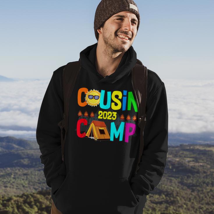 Family Camping Summer Vacation Crew Cousin Camp 2023 Hoodie Lifestyle