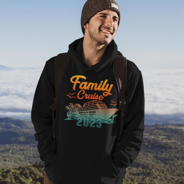 Family Cruise 2023 Travel Holiday Family Matching Squad Hoodie Lifestyle