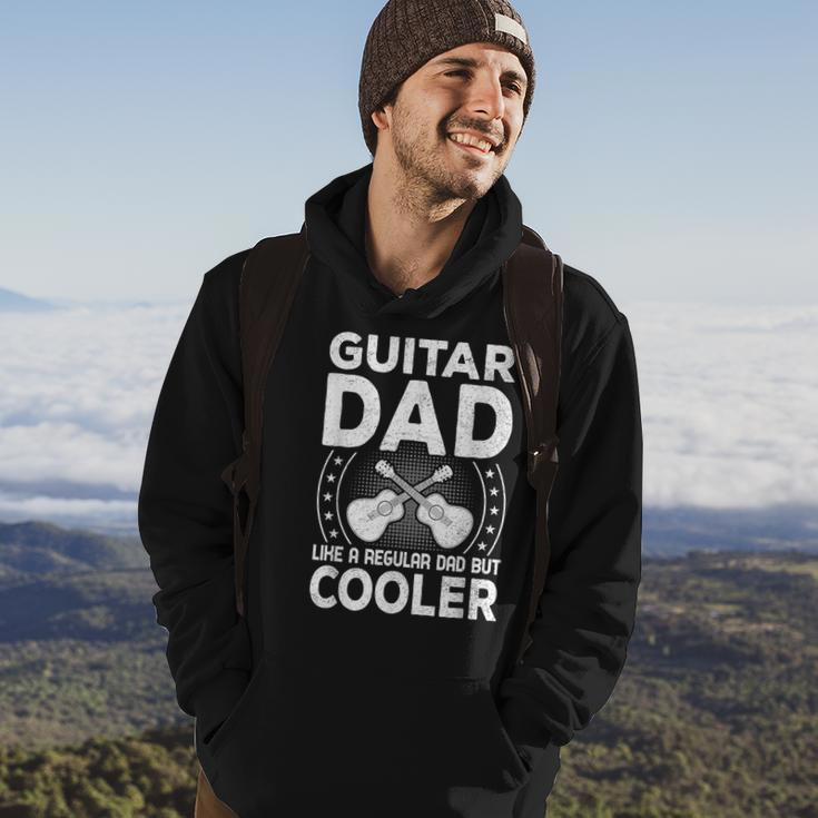 Father Music - Guitar Dad Like A Regular Dad But Cooler Hoodie Lifestyle
