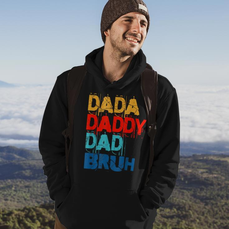 Fathers Day 2023 Funny Dad Daddy Retro Hoodie Lifestyle