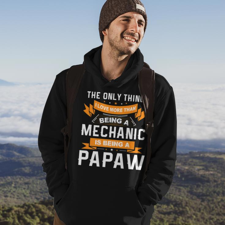 Fathers Day Love Being A Papaw More Than Mechanic   Hoodie Lifestyle