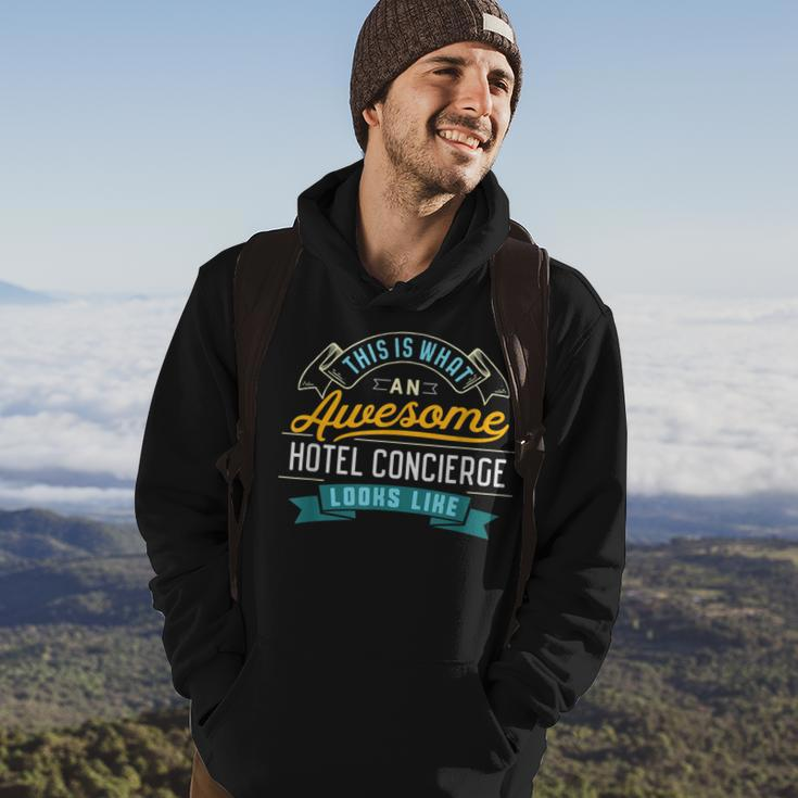 Hotel Concierge Awesome Job Occupation Hoodie Lifestyle