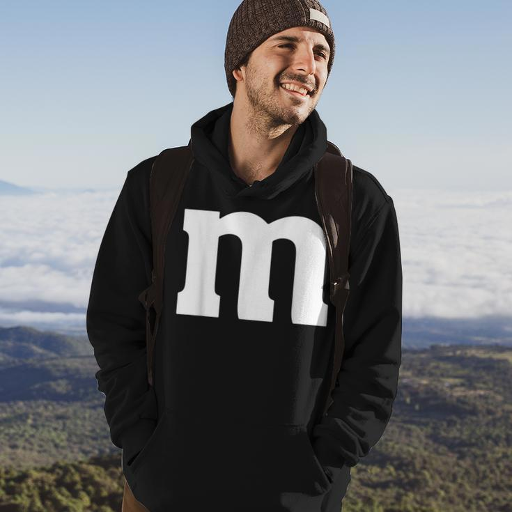 Letter M Groups Halloween Team Groups Costume Hoodie Lifestyle