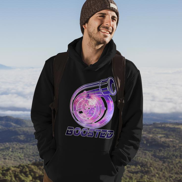 Turbo Tuner Gear Head Galaxy Boosted Turbo Hoodie Lifestyle