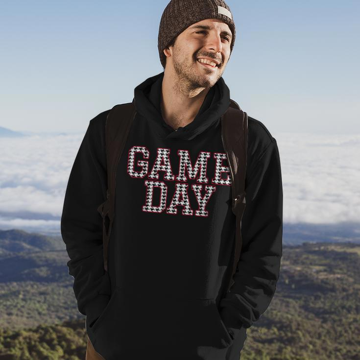 Game Day Houndstooth Alabama Football Fans Hoodie Lifestyle