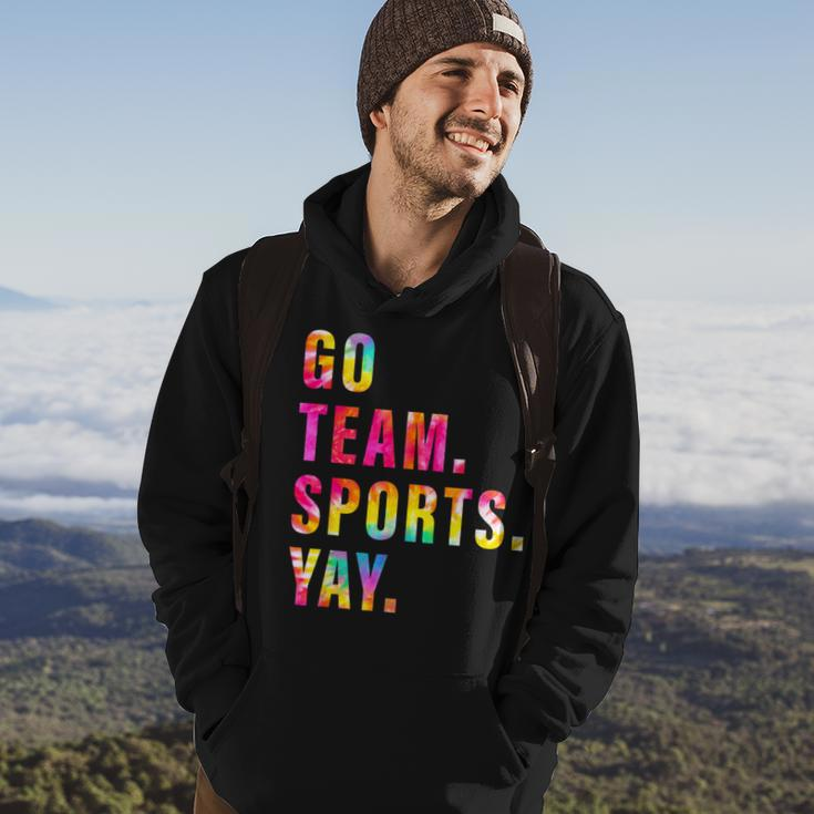 Go Team Sports Yay Sports And Games Competition Team Hoodie Lifestyle