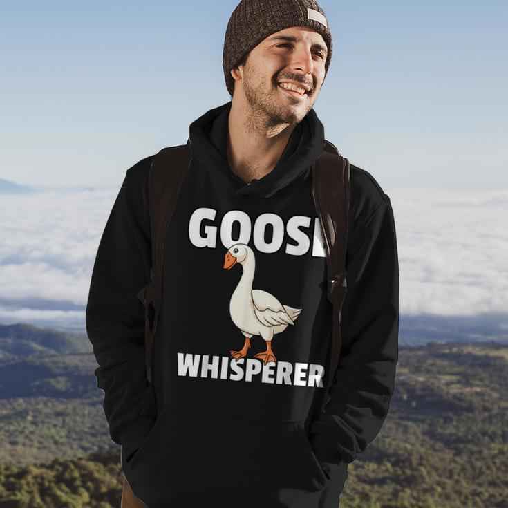Goose Whisperer Gift For Geese Farmer Hoodie Lifestyle