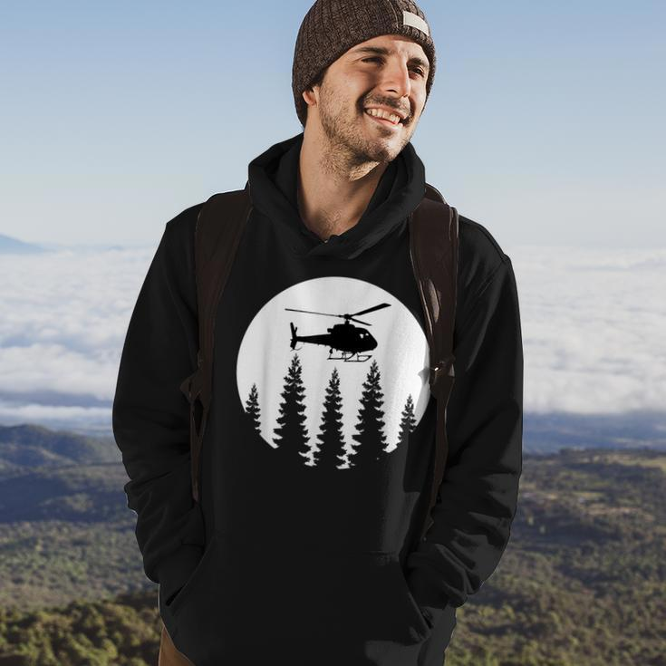 Great Helicopter Pilot Retro Gift Men Hoodie Lifestyle