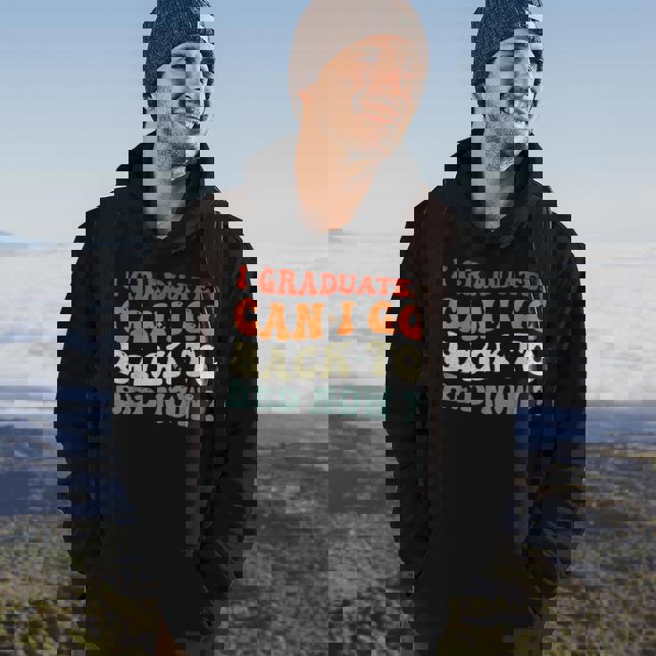 Groovy I Graduated Can I Go Back To Bed Now Graduation Funny Hoodie Lifestyle Groovy I Graduated Can I Go Back To Bed Now Graduation Funny Hoodie Lifestyle