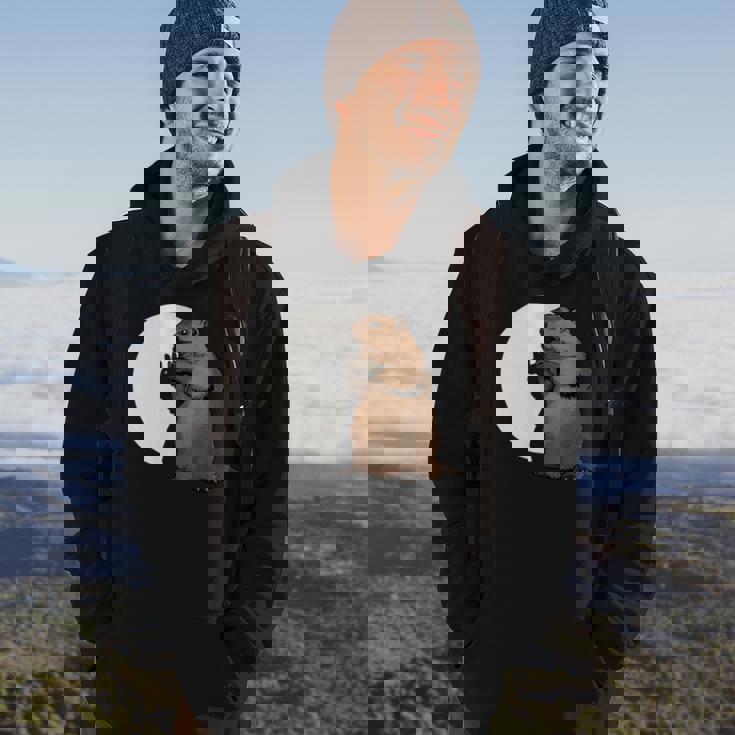 Groundhog Day Shadow Puppet Hoodie Lifestyle