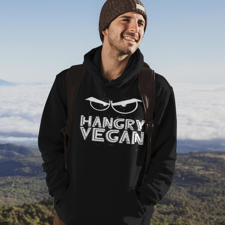 Hangry VeganVegan Activism Funny Vegan T Activism Funny Gifts Hoodie Lifestyle