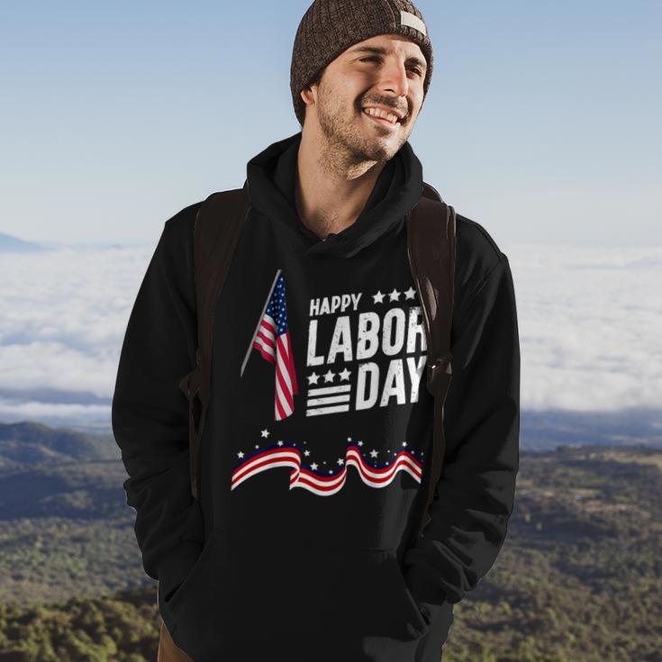 Happy Labor Day Graphic For American Workers Hoodie Lifestyle