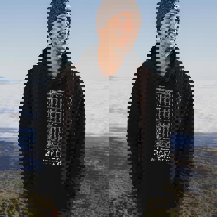 Harlem Manhattan Nyc Brownstone Hoodie Lifestyle Harlem Manhattan Nyc Brownstone Hoodie Lifestyle