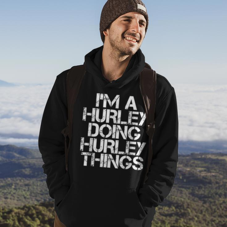 Hurley Funny Surname Family Tree Birthday Reunion Gift Idea Hoodie Lifestyle
