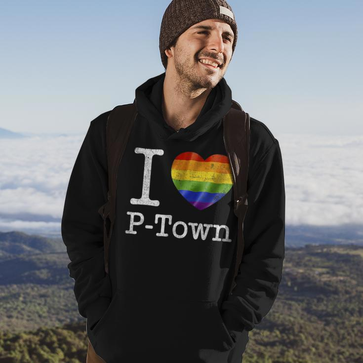 I Love P-Town - Provincetown Ma Gay Pride Lgbt Hoodie Lifestyle