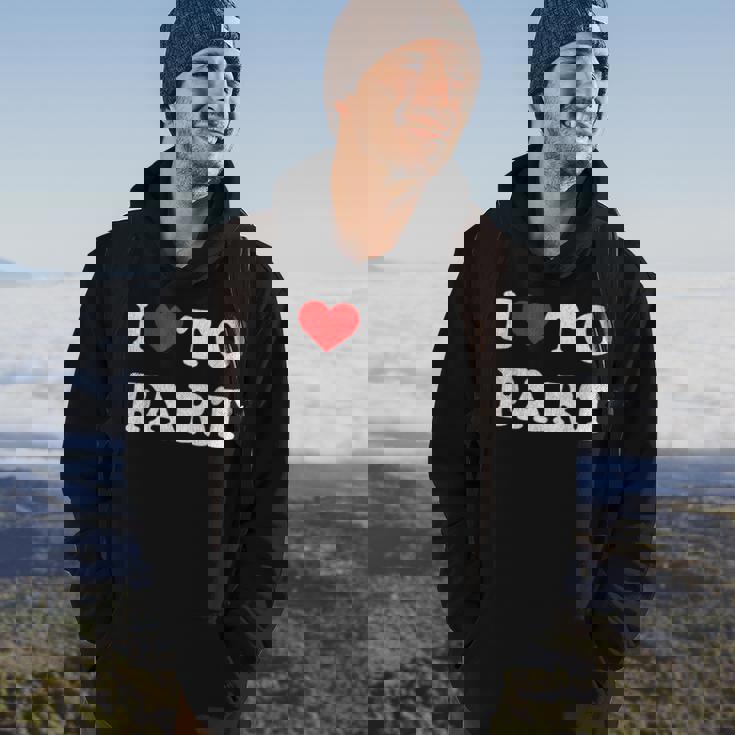 I Love To Fart Men I Heart To Fart Joke Farting Gag Hoodie Lifestyle