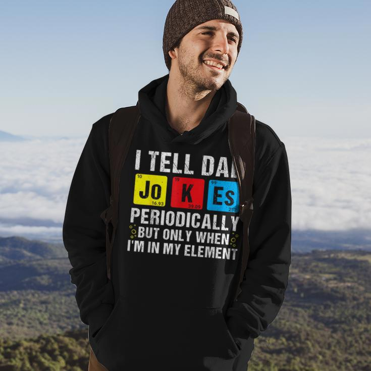 I Tell Dad Jokes Periodically Funny Daddy Jokes Fathers Day Hoodie Lifestyle