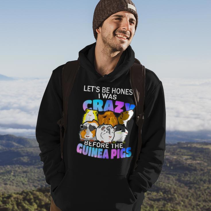 I Was Crazy Before Guinea Pigs Lover Gift Hoodie Lifestyle