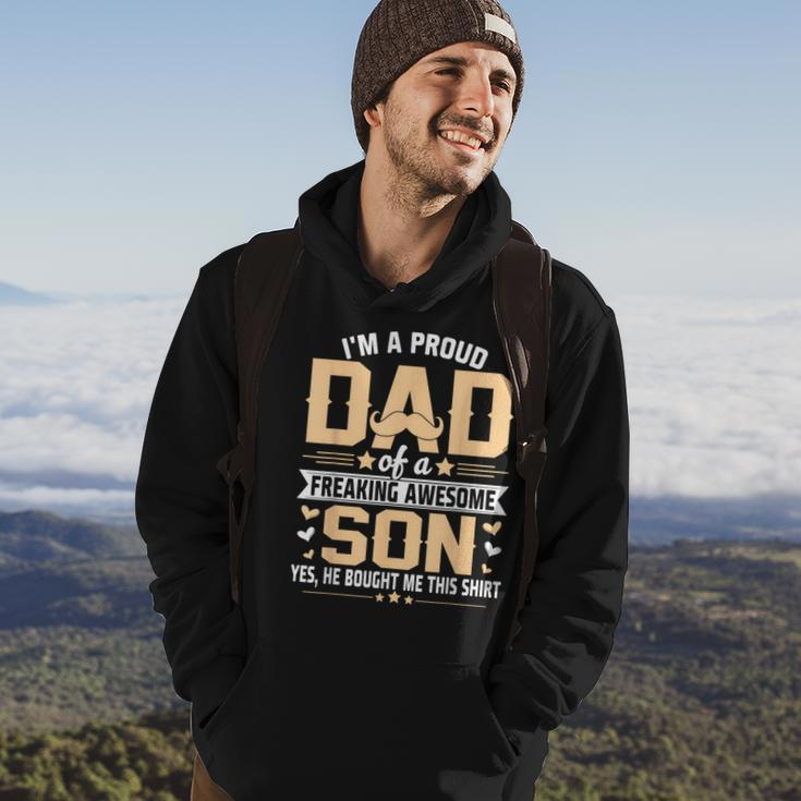 Im A Proud Dad Gift From Son To Dad Funny Fathers Day Hoodie Lifestyle