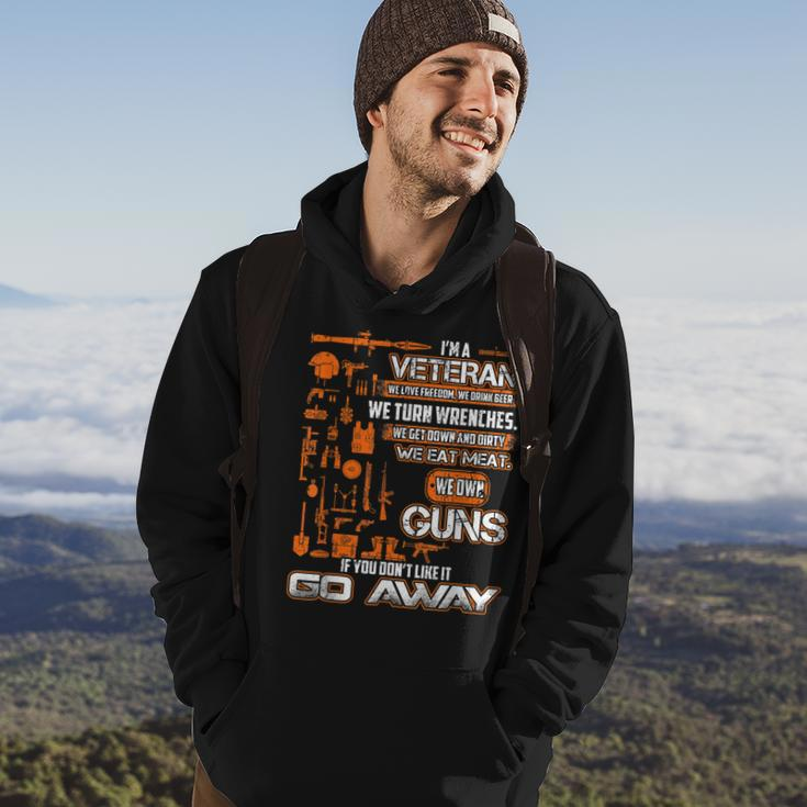 Im A Veteran If You Dont Like It Go Away Veterans Day Hoodie Lifestyle