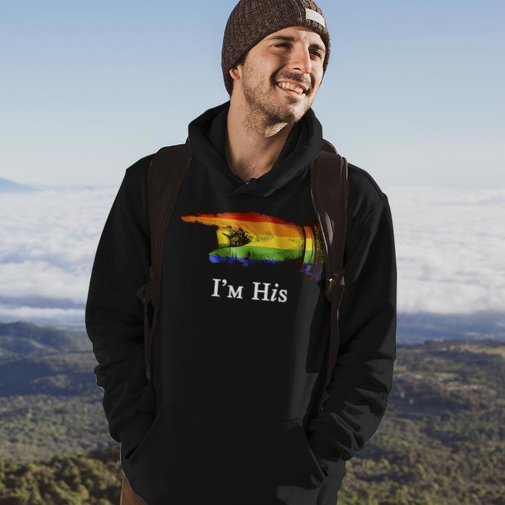 Im His Gay Couple - Hes Mine Matching Hoodie | Mazezy