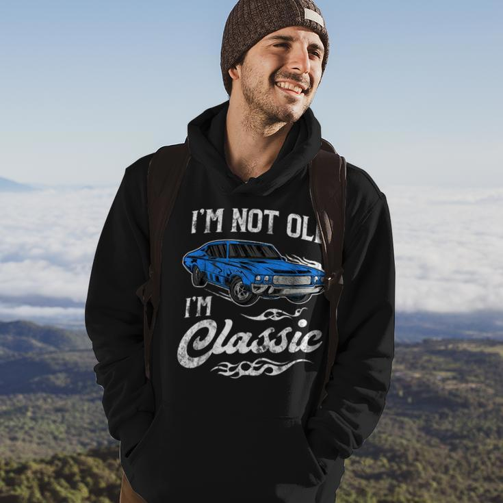Im Not Old Im Classic Vintage Muscle Car Lover Gift Hoodie Lifestyle