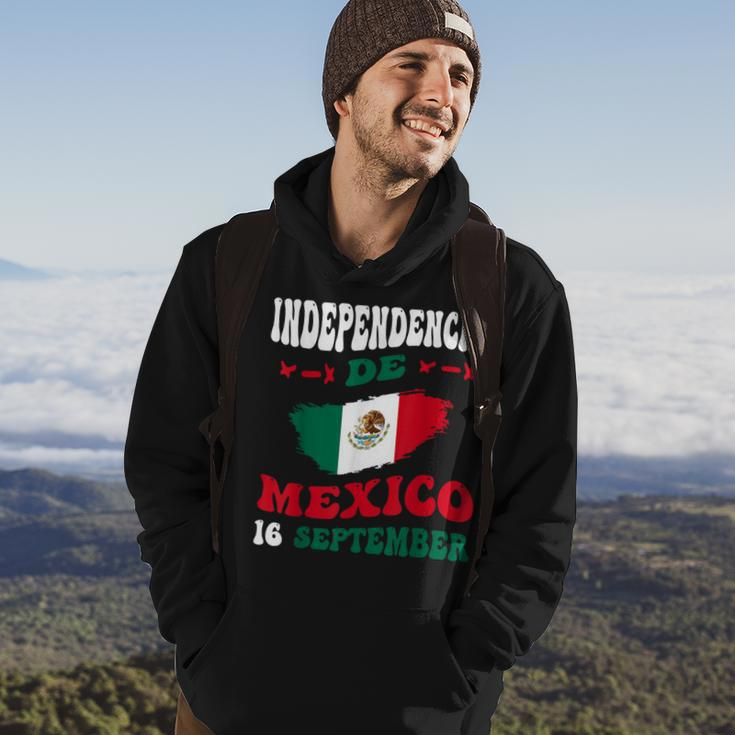 Independencia De Mexico Flag Pride Mexican Independence Day Hoodie Lifestyle