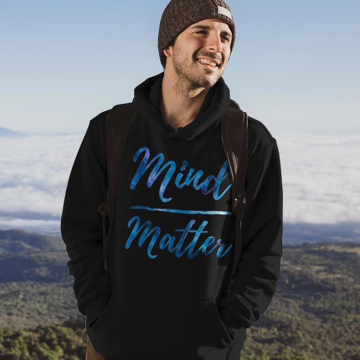 Inspirational Motivational Gym Quote Mind Over Matter Hoodie Lifestyle