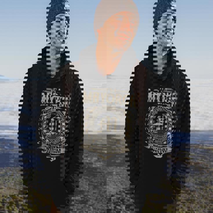 It's A Mayorga Thing You Wouldn't Understand Name Vintage Hoodie Lifestyle