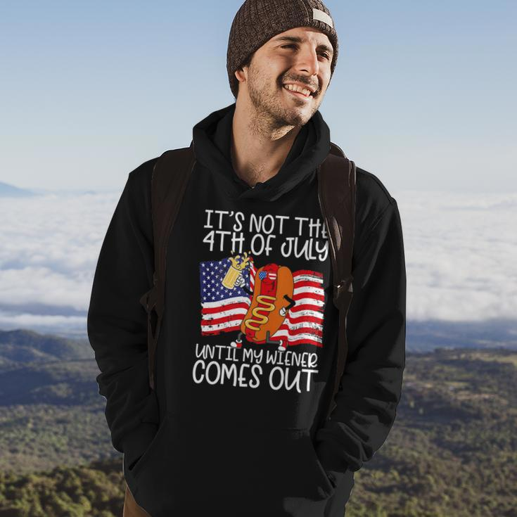 Its Not The 4Th Of July Until My Weiner Comes Out Graphic Hoodie Lifestyle