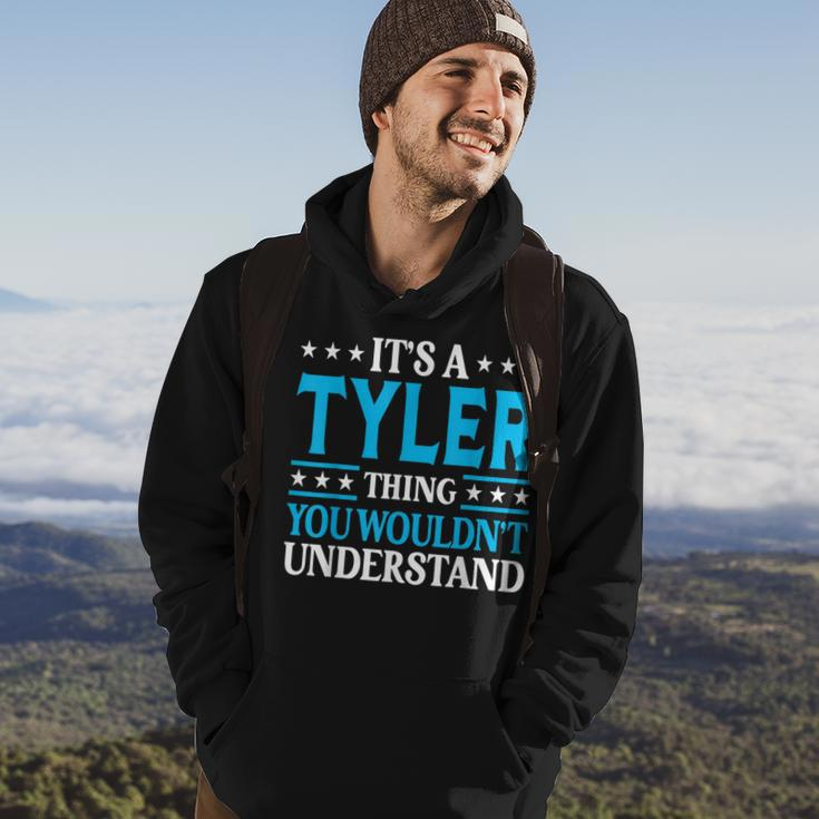 It's A Tyler Thing Surname Team Family Last Name Tyler Hoodie Lifestyle