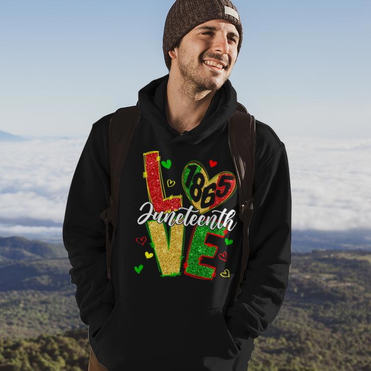 Junenth Love 1865 Peace Love Junenth Freeish Freedom Hoodie Lifestyle
